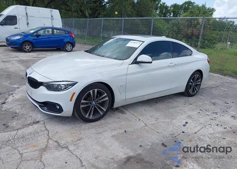 2020 BMW 430I z USA, uszkodzony, nr VIN WBA4W3C05LFH08761